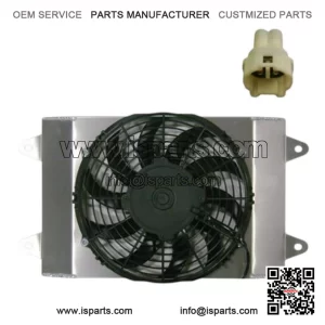 High Performance Radiator Fan for Yamaha Viking, Wolverine, Rhino ATV UTV