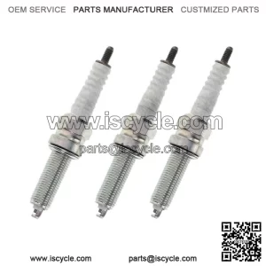 3-Pack NGK LMAR9A-9 Spark Plugs for 2021-2026 Yamaha MT09 MT 09 SP TRACER 9 XSR R9