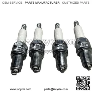 Spark Plugs ?C 6R12 (32362-04A) Set of 2 for Harley-Davidson Twin Cam