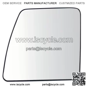 Heated Driver Side Mirror Glass with Backing Plate - Compatible with 2012-2021 Nissan NV1500, 2012-2018 NV2500, NV3500