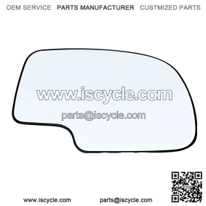 Manual Non-Heated Passenger Side Mirror Glass - Compatible with 1999-2007 Chevy Silverado, Tahoe, Suburban, Avalanche; GMC Sierra, Yukon; Cadillac Escalade, Escalade ESV/EXT