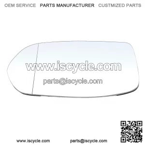 Non-Heated Driver Side Mirror Glass with Backing Plate - Flat Exterior Side View - Compatible with 2012-2016 Honda CR-V and 2016-2018 HR-V