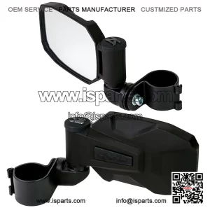 1.75 Inch Side View Mirrors Pair for Off Road ATV Quad Bike