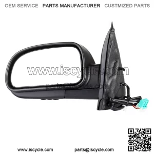 Driver Side Mirror Compatible with 2002-2009 Chevy Trailblazer, 2002-2006 GMC Envoy, Manual Folding, Heated, Power Adjustment