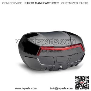 Maxia 5 Black 58L Motorcycle Panniers for QJ MOTOR SRT 600 SX (2024) - Hard Side Cases