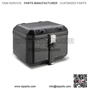 Black 46L Motorcycle Panniers for QJ MOTOR SRT 600 SX (2024) - Side Luggage