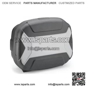 Grey 35L Motorcycle Panniers for QJ MOTOR SRT 600 SX (2024) - Side Cases