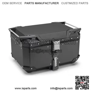 Smart Black 58L Top Case for QJ MOTOR SRT 600 SX (2024) - Motorcycle Storage