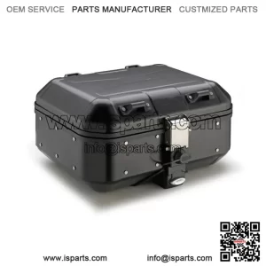 Black Aluminium 30L Top Case for QJ MOTOR SRT 600 SX (2024) - Compact Motorcycle Box