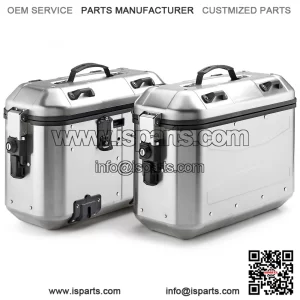 Aluminium 72L Side Cases for QJ ENGINE SRT 600 SX (2024) - Metal Motorcycle Panniers