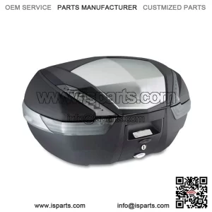 Tech 47L Silver Case for QJ MOTOR SRT 600 SX (2024) - Motorcycle Top Box