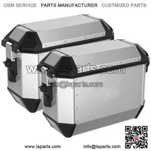 Aluminium 72L Side Cases for QJ MOTOR SRT 600 SX (2024) - Metal Motorcycle Luggage