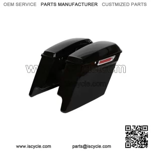 Stretched Extended Hard Saddlebag ?C 5" for Harley Davidson Touring Road King 14-24