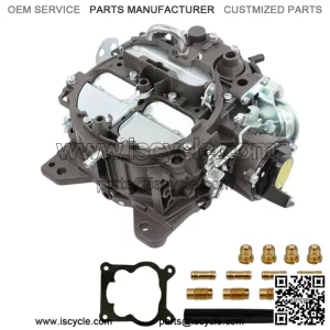 Marine Carburetor 4 BBL with Electric Choke for 5.7L 350 Mercruiser Engines