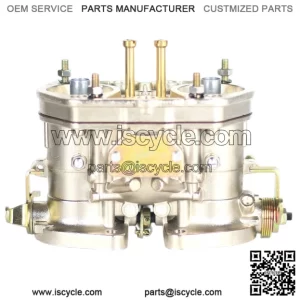 40IDF Chrome Alcohol Carburetor for Volkswagen Bug, Beetle, Fiat, Porsche - Weber Style