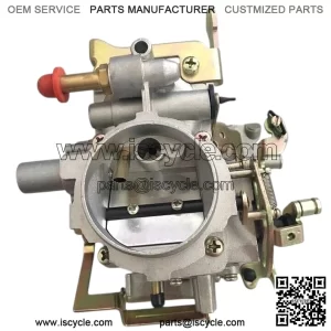 H155 Carburetor for Renault Models - Replaces OEM Part 7702087317 with Vacuum Fitting