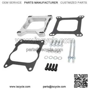 3/4" Open Carburetor Adapter Plate for 9132 4BBL Quadrajet Base Manifolds
