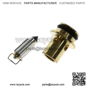 Carburetor Float Needle Valve Set for 1998-2001 Yamaha GRIZZLY 600 YFM600F