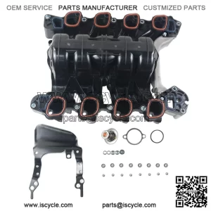 Upper Intake Manifold with Gaskets for 2001-2011 Ford Crown Victoria, Mustang, Explorer, Lincoln Town Car, Mercury Grand Marquis, Mountaineer V8 4.6L ?C 615-175, 9W7Z9424A