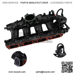 Intake Manifold Assembly with MAP Sensor for Audi A4/A4 Quattro 2009-2016, A5/A5 Quattro 2010-2014, A6/A6 Quattro 2012-2016, Q5 2011-2012 ?C L4 2.0L ?C Replaces 06H133201AT, 06H133201AN