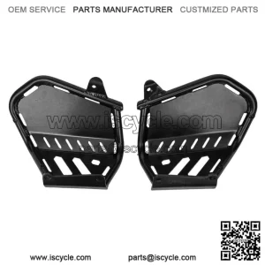 Black Aluminum Heel Guards for 2006-2026 Yamaha RAPTOR 700 700R YFM700