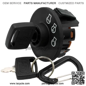 With 2 Keys, Starter Ignition Switch for Toro 117-2222 Grandstand