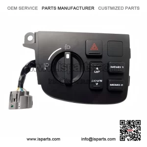 Headlight Height Adjust Level Nob Hazard Switch for Honda GL1800 Goldwing (2006-2010)