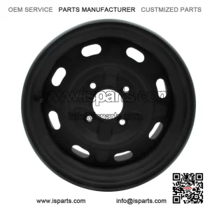 Black Steel Rear Rim for ATV UTV Quad Bike (14x8, 4x110, +46.5)
