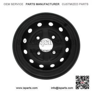 Black Steel Rear Rim for ATV UTV Quad Bike (12x7.5, 4x110, +43)