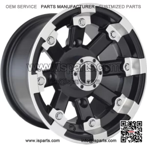 12x7 4x156 4+3 Offset Alloy Wheel for ATV UTV