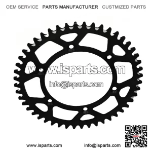 Black Rear ATV UTV Sprocket (51 Tooth) for Yamaha YFZ350 Banshee (1989-2014)