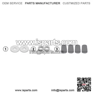 SRT9701 Engine Case Screw Kit for QJ MOTOR SRT 600 SX - Replacement Hardware
