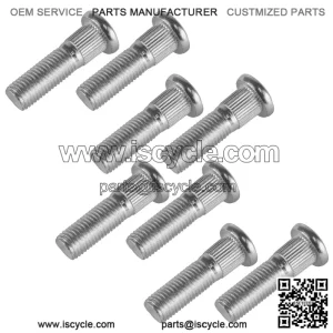 Honda Rancher 420 TRX420TE1 TRX420TM1 2014-25 QTY 8 Front Wheel Hub Stud Bolt