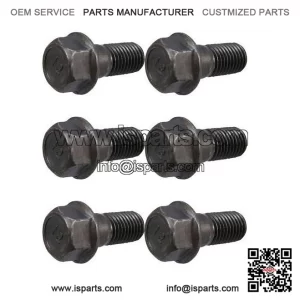 6-Set Crankshaft Counterweight Bolt 8051-27-235 for MAZDA RX7 FD3S