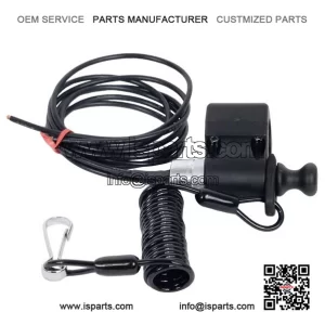 ATV Tether Pull Kill Switch for Arctic Cat, Bomardier