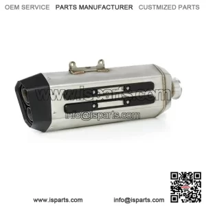 QJ MOTOR SRT 800 Performance Muffler - Model EQ1007SS -Exhaust