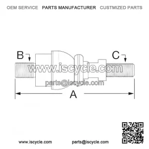 Ball Joint Fits Case-IH & Ford/New Holland Compact Tractors, PN:SBA334801531 (SBA334801531)