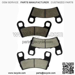 Front and Rear Brake Pad Set for Polaris RZR S 1000 EPS 2017 & RZR S 900 EPS 2015-2017