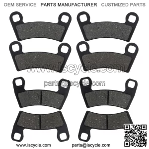 Brake Pads Set for Polaris RZR 900 S & 900 (60 INCH) 2015-2019 | Front and Rear Razor Replacement