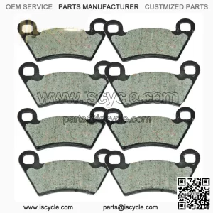 Front & Rear Brake Pads for 2011-2014 Polaris Ranger 500 Midsize 4x4 | 2012 & 2013 Models