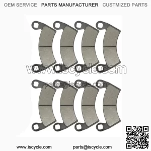 Front & Rear Brake Pads for Polaris Ranger Crew 700 EFI 4x4 (2008-2009) | Replaces OEM Part #2205949