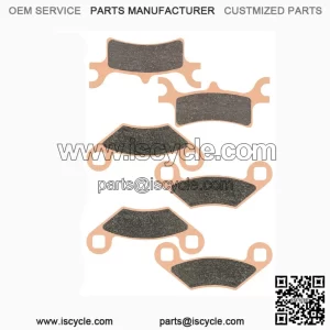 for Polaris Sportsman 700 Mv7 2004 2006 Sintered Front & Rear Brake Pads