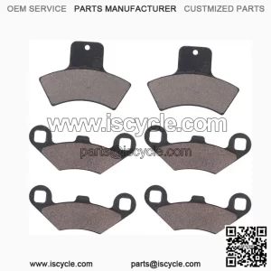 Front & Rear Brake Pads for Sportsman 500 4X4 HO Scrambler 400 Trail Blazer 250