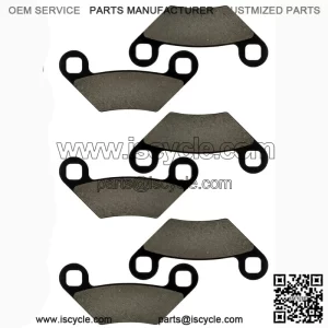 Front Rear Brake Pads for Polaris Sportsman 550 EFI Eps Touring 2010-2014