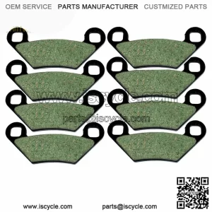 Front Rear Brake Pads For Polaris 550 Sportsman EPS X2 Forest Touring 2010-2014