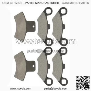 Front Rear Brake Pads for Polaris Scrambler 500 1998-2000 /Sportsman 335 1999-00