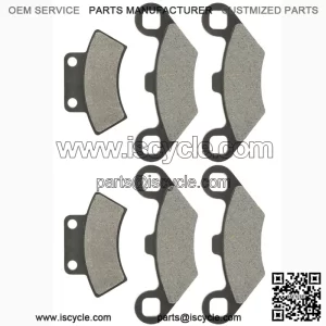 Brake Pads for Polaris Xplorer 300 4X4 1996 1997 1998 99 2000 Front Rear Brakes
