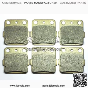 Front Rear Brake Pads For  ATV YFM 660 Raptor RN/RP/RPB/RR/RS/RT 2001-2005