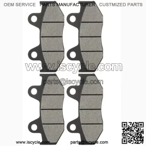 Caltric Front and Rear Brake Pads for for Honda ATC250R 1985 1986