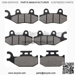 Brake Pads Front & Rear for 660 4x4 2004-2007 450 4x4 2006-2009 700 700R 20